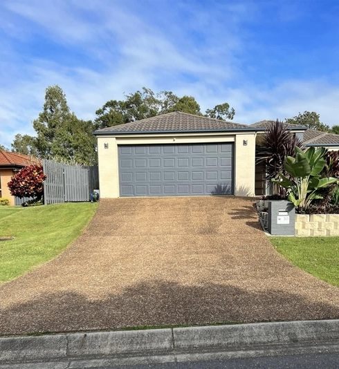 Driveway sealcoat before