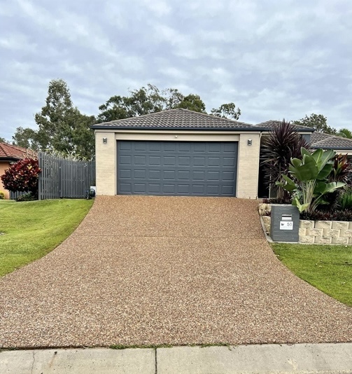 Driveway sealcoat after